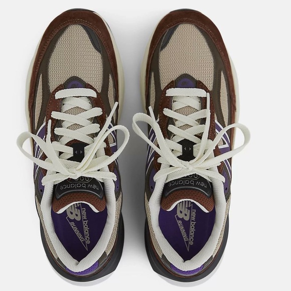 🍇🤎 NEW BALANCE 990 V6 OAK GRAPE 🤎🍇 - Picture 3 of 4